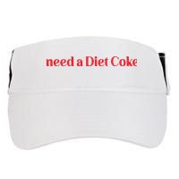 I Need A Diet C.O.K.E Adult Drive Performance Visor