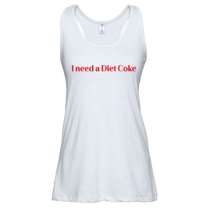 I Need A Diet C.O.K.E Ladies Essential Flowy Tank