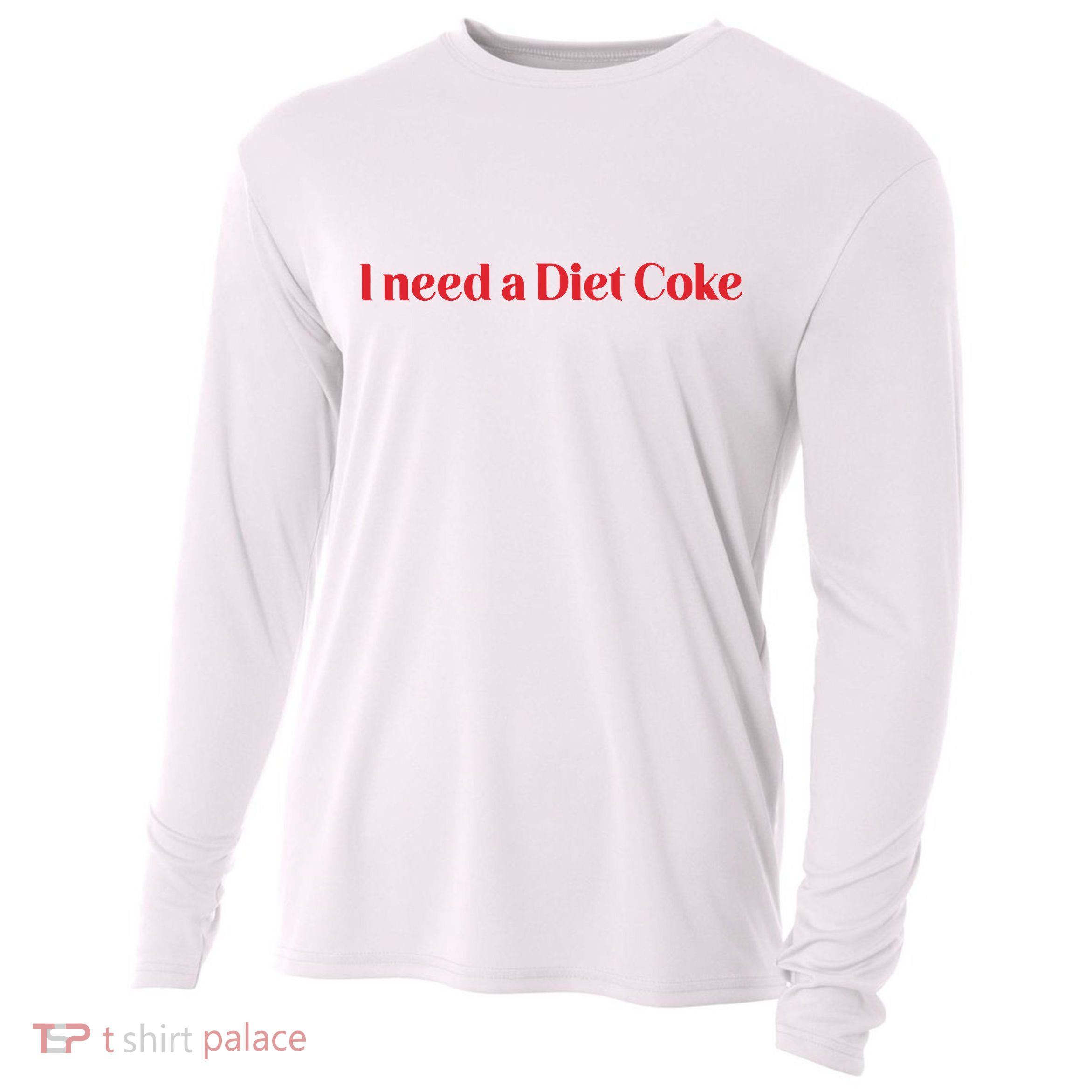 I Need A Diet C.O.K.E Cooling Performance Long Sleeve Crew