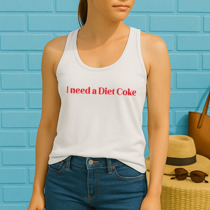 I Need A Diet C.O.K.E Womens Tank Top