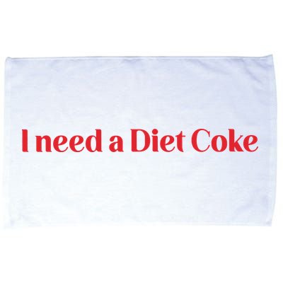 I Need A Diet C.O.K.E Microfiber Hand Towel