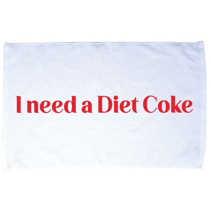 I Need A Diet C.O.K.E Microfiber Hand Towel