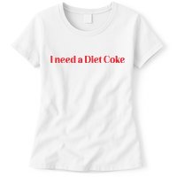 I Need A Diet C.O.K.E Womens T-Shirt