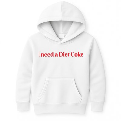 I Need A Diet C.O.K.E Kids Hoodie