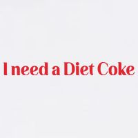 I Need A Diet C.O.K.E Short Acrylic Beanie