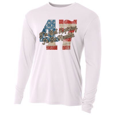 IM Not Aspiring To Be Humble Kamala Harris 47 Cooling Performance Long Sleeve Crew