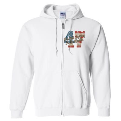 IM Not Aspiring To Be Humble Kamala Harris 47 Full Zip Hoodie