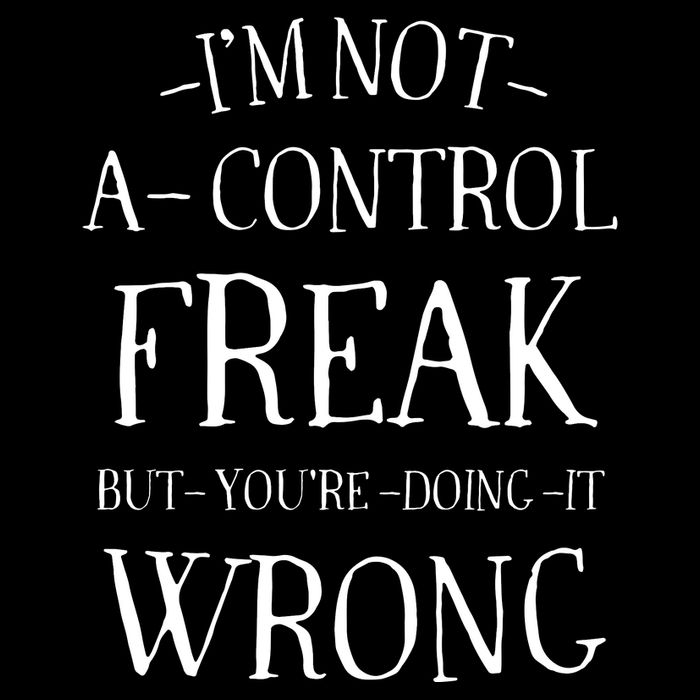 I’M Not A Control Freak But YouRe Doing It Wrong 7-Panel Snapback Hat