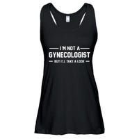 I’M Not A Gynecologist But I’Ll Take A Look Ladies Essential Flowy Tank