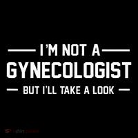 I’M Not A Gynecologist But I’Ll Take A Look Cropped Pullover Crew