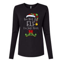 Im Not An Elf Family Christmas Pjs Matching Womens Cotton Relaxed Long Sleeve T-Shirt