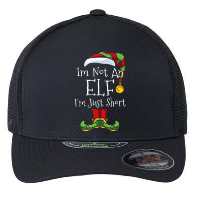 Im Not An Elf Family Christmas Pjs Matching Flexfit Unipanel Trucker Cap