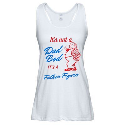 Its Not A Dad Bod Its A Father Figure Funny Fathers Day Ladies Essential Flowy Tank