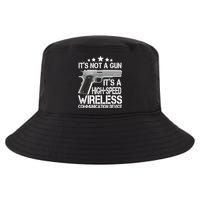 It's Not A Gun High Speed Wireless Communication Device Cool Comfort Performance Bucket Hat