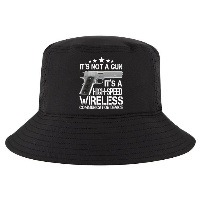 It's Not A Gun High Speed Wireless Communication Device Cool Comfort Performance Bucket Hat