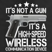 It's Not A Gun High Speed Wireless Communication Device Cool Comfort Performance Bucket Hat