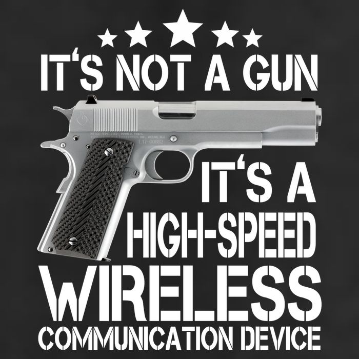 It's Not A Gun High Speed Wireless Communication Device Cool Comfort Performance Bucket Hat