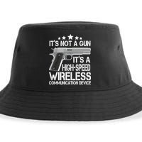 It's Not A Gun High Speed Wireless Communication Device Sustainable Bucket Hat