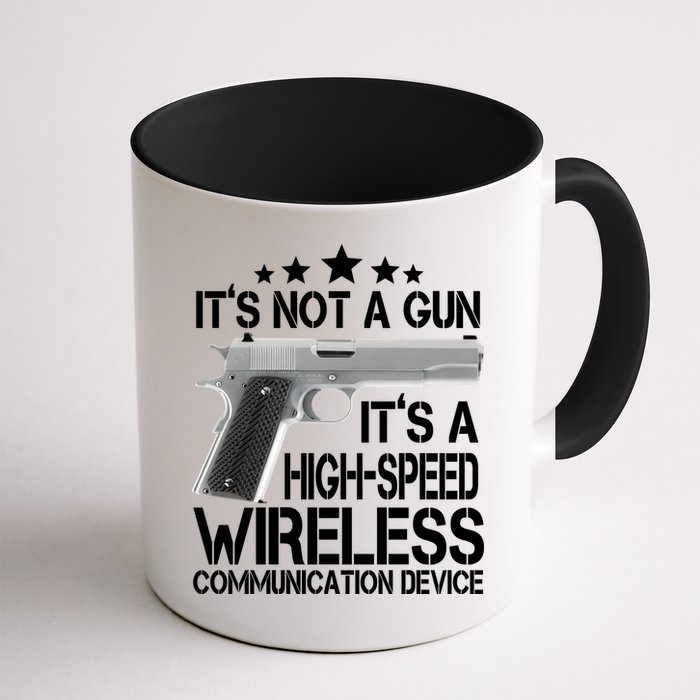 It's Not A Gun High Speed Wireless Communication Device Mug