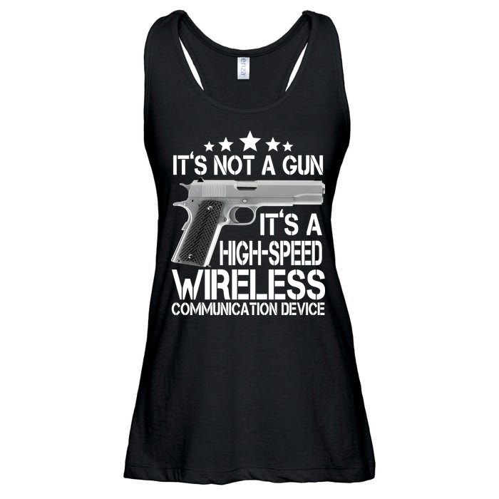 It's Not A Gun High Speed Wireless Communication Device Ladies Essential Flowy Tank