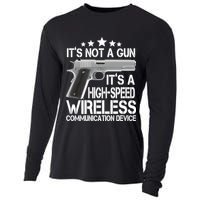 It's Not A Gun High Speed Wireless Communication Device Cooling Performance Long Sleeve Crew