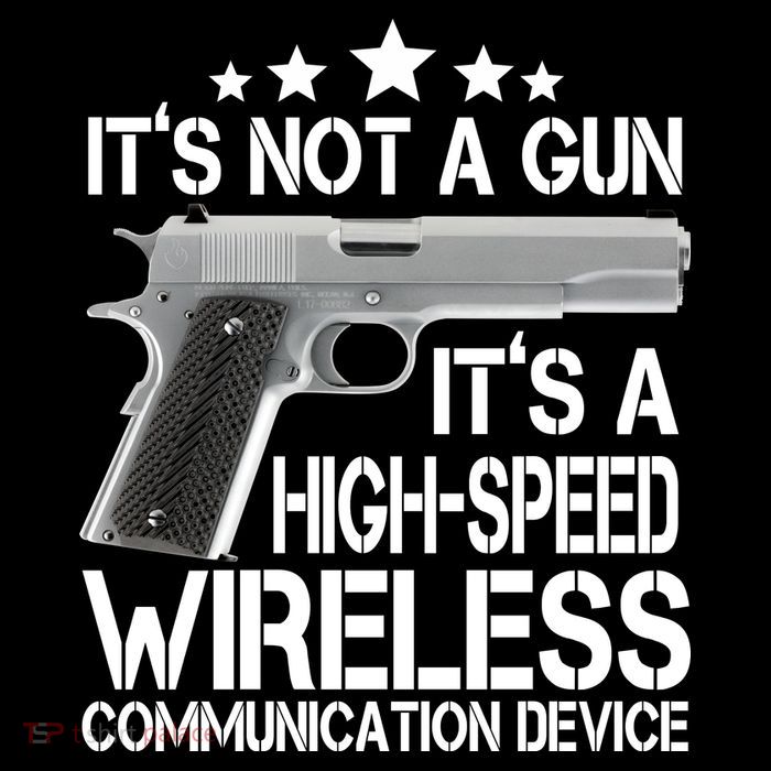 It's Not A Gun High Speed Wireless Communication Device Premium T-Shirt