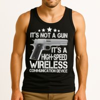 It's Not A Gun High Speed Wireless Communication Device Tank Top