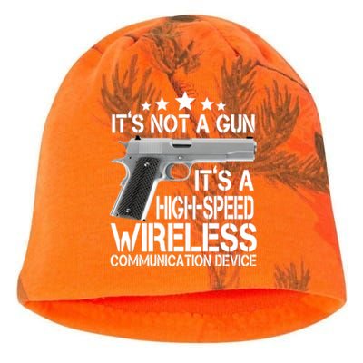 It's Not A Gun High Speed Wireless Communication Device Kati - Camo Knit Beanie