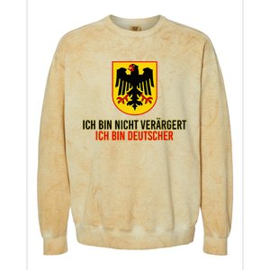 IM Not Angry IM German Colorblast Crewneck Sweatshirt