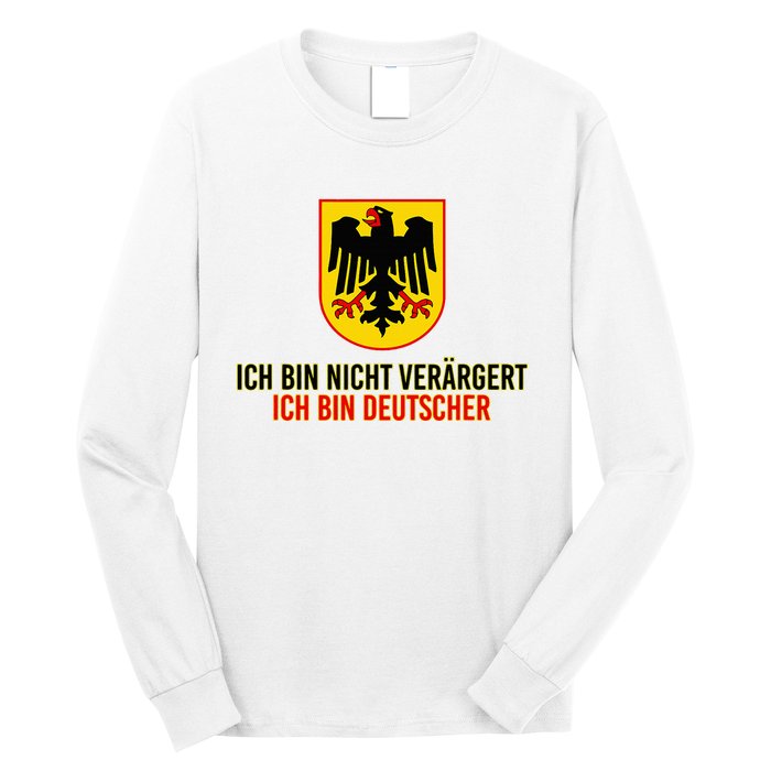 IM Not Angry IM German Long Sleeve Shirt