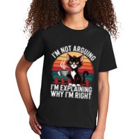 IM Not Arguing IM Just Explaining Why IM Right Funny Cat Kids T-Shirt