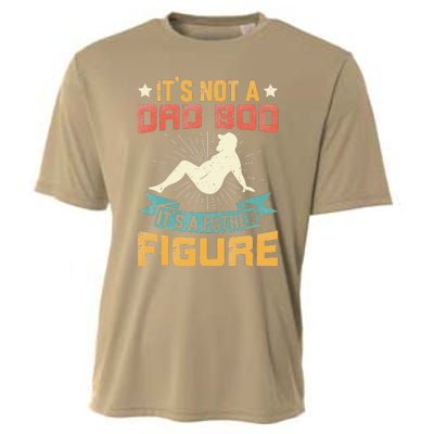 Its Not A Dad Bod Its Father Figure Vintage Fathers Day Cooling Performance Crew T-Shirt