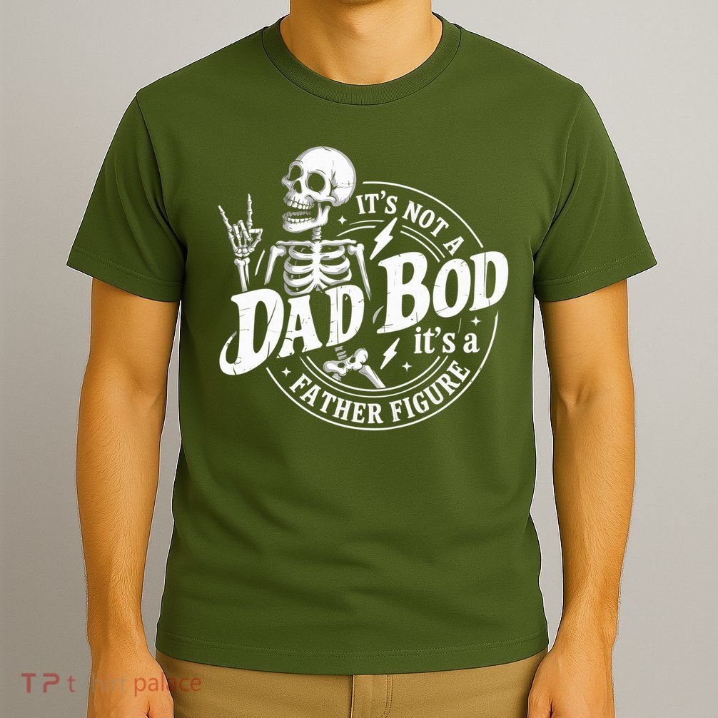It'S Not A Dad Bod It'S A Father Figure Retro Fathers Day 2025 T-Shirt