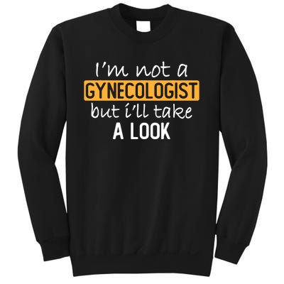 IM Not A Gynecologist But ILl Take Look Funny Adult Humor Sweatshirt