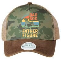 It's Not A Dad Bob It's A Father Figure Retro Legacy Tie Dye Trucker Hat