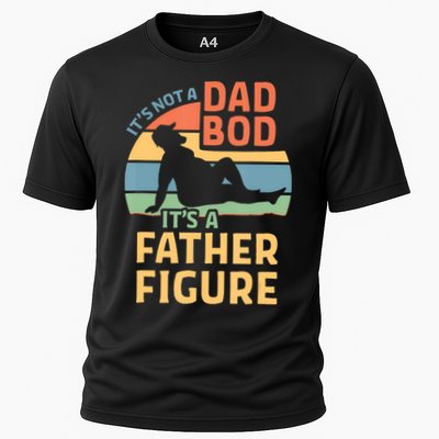 It's Not A Dad Bob It's A Father Figure Retro Performance Shirt