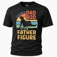 It's Not A Dad Bob It's A Father Figure Retro Performance Shirt