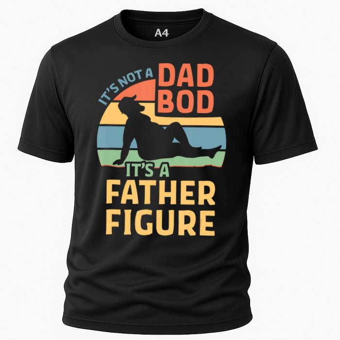 It's Not A Dad Bob It's A Father Figure Retro Performance Shirt