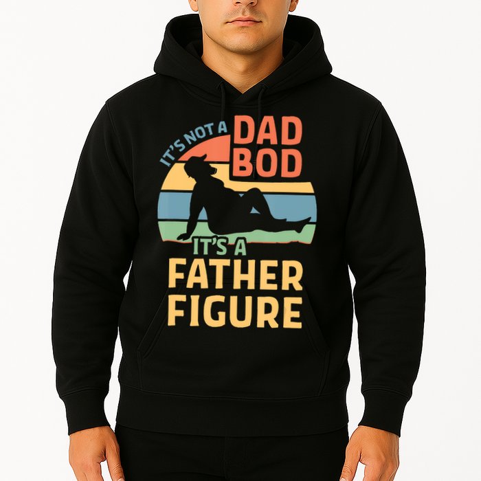 It's Not A Dad Bob It's A Father Figure Retro Hoodie
