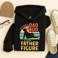 It's Not A Dad Bob It's A Father Figure Retro Hoodie