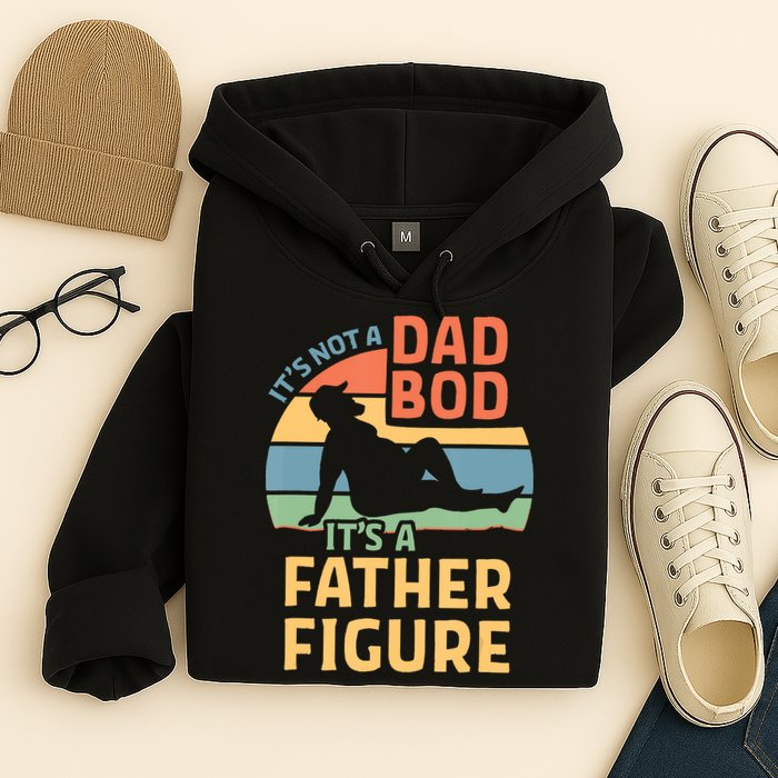 It's Not A Dad Bob It's A Father Figure Retro Hoodie
