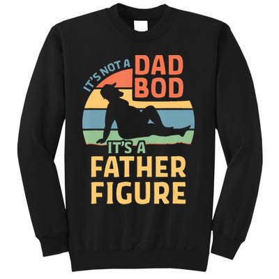 It's Not A Dad Bob It's A Father Figure Retro Sweatshirt