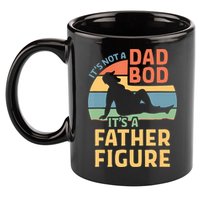 It's Not A Dad Bob It's A Father Figure Retro 11oz C Handle Ceramic Mug