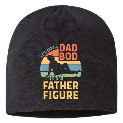 It's Not A Dad Bob It's A Father Figure Retro Sustainable Beanie