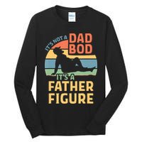 It's Not A Dad Bob It's A Father Figure Retro Tall Long Sleeve T-Shirt