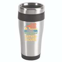 It's Not A Dad Bob It's A Father Figure Retro 16oz Travel Tumbler