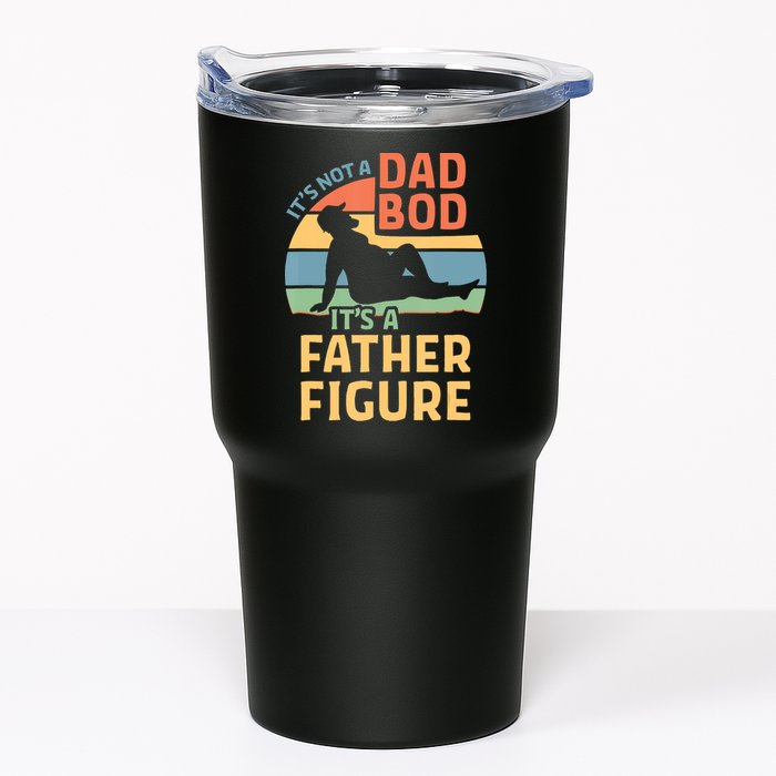 It's Not A Dad Bob It's A Father Figure Retro Tumbler