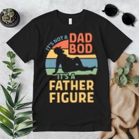 It's Not A Dad Bob It's A Father Figure Retro Premium T-Shirt