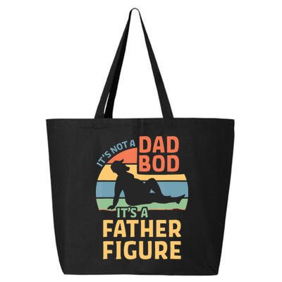 It's Not A Dad Bob It's A Father Figure Retro 25L Jumbo Tote