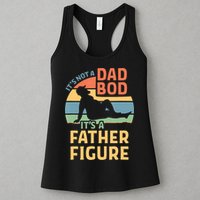 It's Not A Dad Bob It's A Father Figure Retro Womens Tank Top